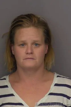 Mugshot of Lorina Kay Kuhn booked in Saline County, Kansas on May 22, 2026