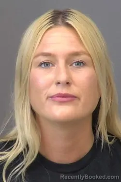 Mugshot of Katelyn Elizabeth Frueh booked in Saline County, Kansas on June 17, 2026