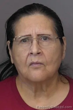 Mugshot of Eloise Josetta Martinez booked in Saline County, Kansas on June 24, 2026