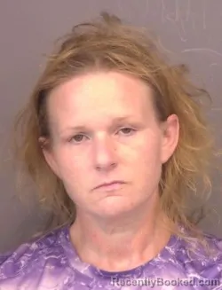 Mugshot of Hollie Lynn Holdeman booked in Saline County, Kansas on June 25, 2026