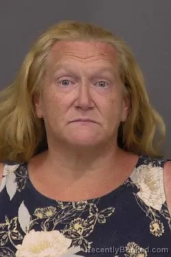 Mugshot of DeeDee Louise Purcella booked in Saline County, Kansas on July 2, 2026