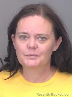 Mugshot of Erica Jean Kenyon booked in Saline County, Kansas on July 9, 2026