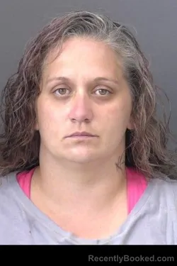 Mugshot of Kayla Dawn Huff booked in Saline County, Kansas on July 12, 2026