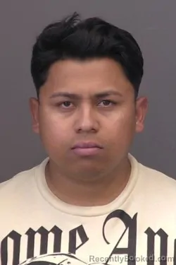 Mugshot of Kelvin Daniel Palencia Peraza booked in Saline County, Kansas on July 14, 2026