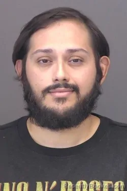 Mugshot of Jovany Hernandez booked in Saline County, Kansas on July 14, 2026