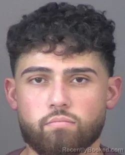Mugshot of Ivan Israel Gonzalez booked in Saline County, Kansas on July 29, 2026