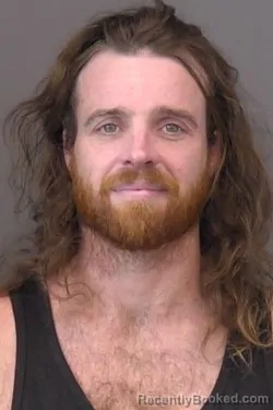 Mugshot of Joshua Donald Kipp booked in Saline County, Kansas on August 14, 2026