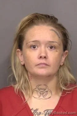 Mugshot of Chloe Dorian Dixson booked in Saline County, Kansas on August 19, 2026