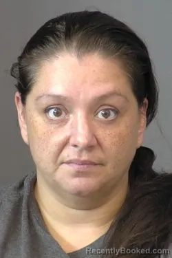 Mugshot of Jennifer Marie Bell booked in Saline County, Kansas on August 21, 2026