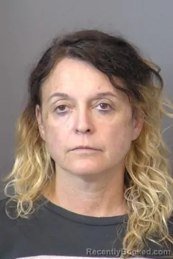 Mugshot of Barbara Vinicia Shirley booked in Saline County, Kansas on August 24, 2026