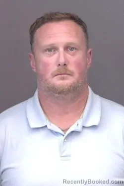 Mugshot of Christopher Scott Rohan booked in Saline County, Kansas on August 28, 2026