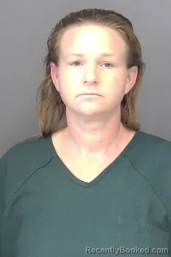 Mugshot of Hollie Lynn Holdeman booked in Saline County, Kansas on August 28, 2026
