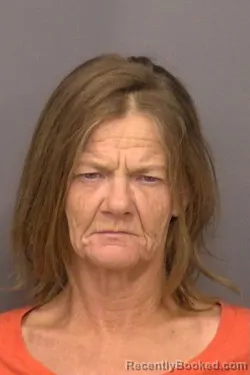 Mugshot of Rachel Louella Vogan booked in Saline County, Kansas on August 31, 2026