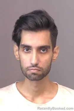Mugshot of Mohammad Awais Rehman booked in Saline County, Kansas on September 2, 2026