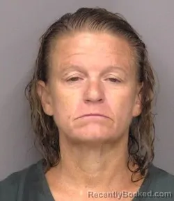 Mugshot of Michelle Lynn Peterson booked in Saline County, Kansas on September 3, 2026
