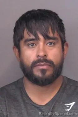 Mugshot of Asael Alejandro Rivera Santoyo booked in Saline County, Kansas on September 4, 2026