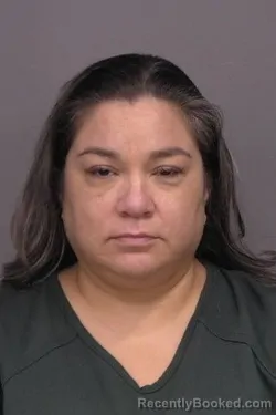Mugshot of Melissa Christine Garcia booked in Saline County, Kansas on September 7, 2026