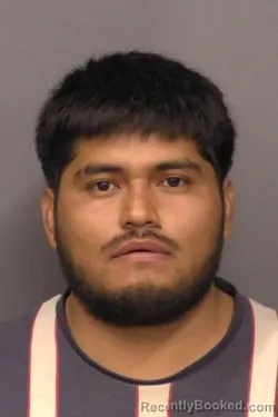 Mugshot of Francisco Javier Sandoval Jimenez booked in Saline County, Kansas on September 13, 2026