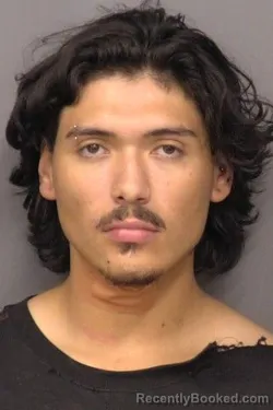 Mugshot of David Angel Santos booked in Saline County, Kansas on October 2, 2026