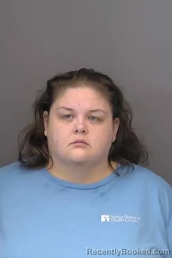 Mugshot of Mollie Marie Lindsey booked in Saline County, Kansas on October 23, 2026