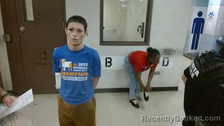 Mugshot of KAYLA ANNICE CALLAWAY booked in Sedgwick County, Kansas on March 19, 2026