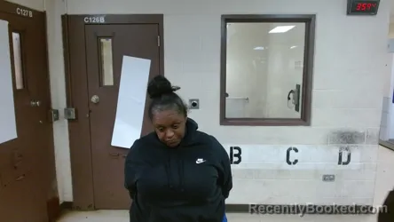 Mugshot of SHAKESHIA TIARA GREEN booked in Sedgwick County, Kansas on March 13, 2026