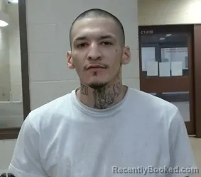 Mugshot of RICARDO DAVID SALAS booked in Sedgwick County, Kansas on March 21, 2026