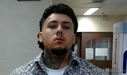 Mugshot of JORDAN MARCEL GOMEZ booked in Sedgwick County, Kansas on March 29, 2026