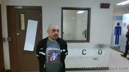 Mugshot of JOSE LUIS FLORES booked in Sedgwick County, Kansas on March 13, 2026