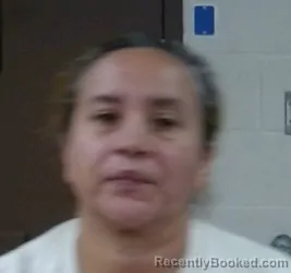 Mugshot of Nidia Moreno Oliva-Escobar booked in Sedgwick County, Kansas on August 18, 2026