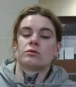 Mugshot of ALYSSA BRYANNA LEA NUSS booked in Sedgwick County, Kansas on March 24, 2026