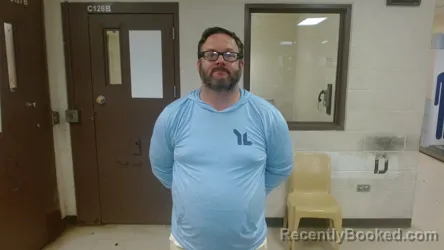 Mugshot of NICK ALAN REINKE booked in Sedgwick County, Kansas on March 27, 2026