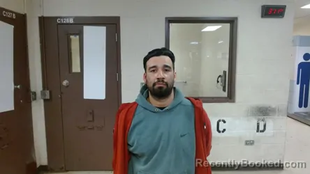 Mugshot of RAMIRO AGUILAR booked in Sedgwick County, Kansas on March 12, 2026