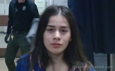 Mugshot of JASMIN ROCIO RODRIGUEZ booked in Sedgwick County, Kansas on March 27, 2026