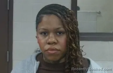 Mugshot of KEYANNA ALEXIS DANTORRIA MCLEROY booked in Sedgwick County, Kansas on March 14, 2026