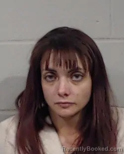 Mugshot of RHIANNON KAY STUMBAUGH booked in Sedgwick County, Kansas on March 22, 2026