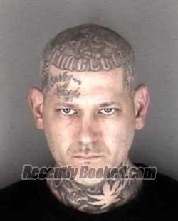 Booking photo from Shawnee County, Kansas