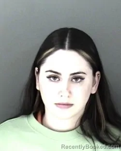 Mugshot of Amiyah Michelle Hefner