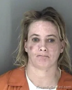 Mugshot of Lindsay Renee Hurley booked in Shawnee County, Kansas on March 6, 2026