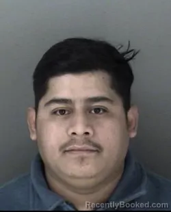 Mugshot of Juan Galindo-Simon booked in Shawnee County, Kansas on March 7, 2026