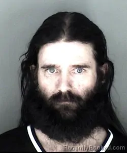 Mugshot of James Allan McCarty booked in Shawnee County, Kansas on March 9, 2026