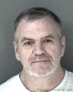 Mugshot of Brian Ray Stevenson booked in Shawnee County, Kansas on March 12, 2026