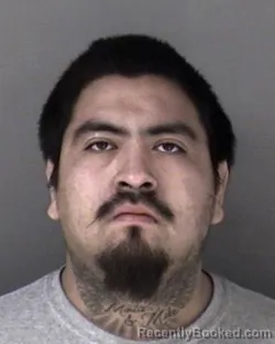 Mugshot of Daniel Clint Mitchell-Alvardo booked in Shawnee County, Kansas on March 13, 2026