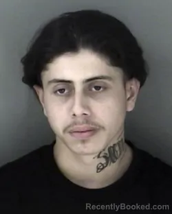 Mugshot of Adrian Anthony Lucero Rojas booked in Shawnee County, Kansas on March 13, 2026