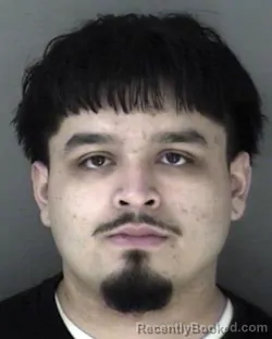 Mugshot of Daniel Andreas Llamas booked in Shawnee County, Kansas on March 18, 2026