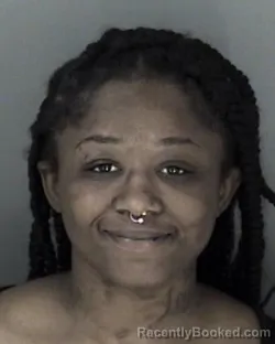 Mugshot of Zhiya Vaniec-Aaliyah Rainey booked in Shawnee County, Kansas on March 18, 2026