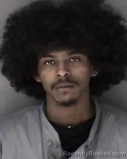 Mugshot of Marques Jordan Ramon Moore booked in Shawnee County, Kansas on March 22, 2026