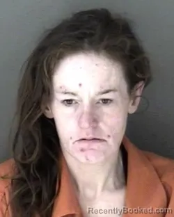 Mugshot of Amanda Kay Hunt booked in Shawnee County, Kansas on March 24, 2026