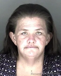 Mugshot of Angela Dawn Marie Brucks booked in Shawnee County, Kansas on March 25, 2026