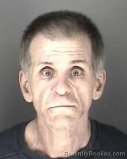 Mugshot of George Lee Cunningham booked in Shawnee County, Kansas on March 25, 2026